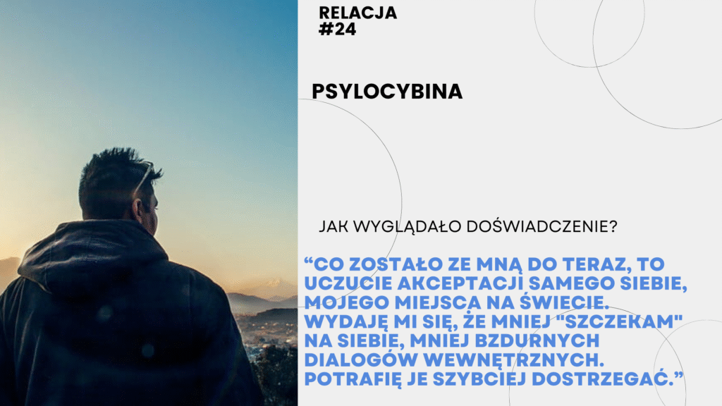relacja psylocybina
