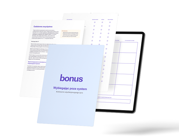 Getting Things Done - podgląd na tablecie